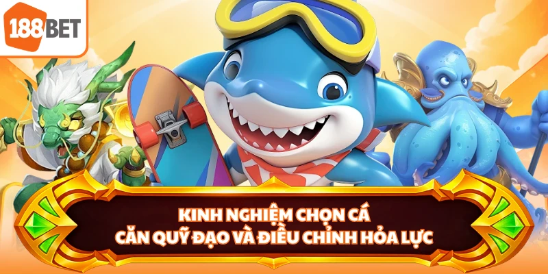Kinh nghiệm chọn cá, căn quỹ đạo và điều chỉnh hỏa lực